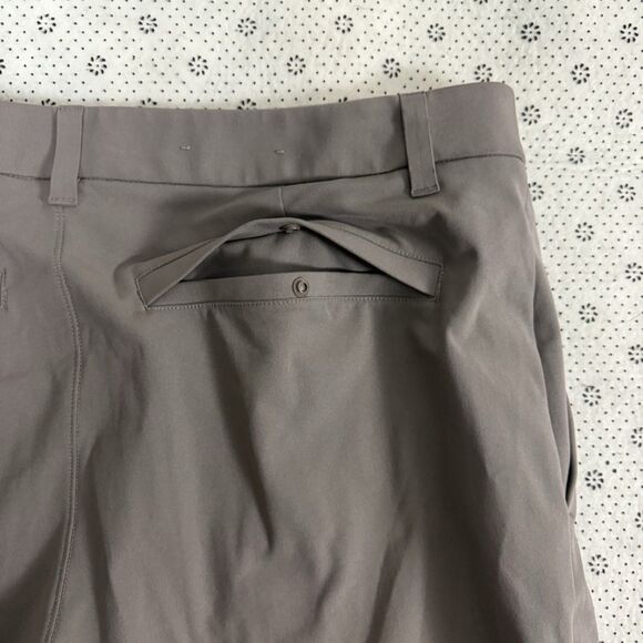 Lululemon Mens ABC Pants 34 x 28 Classic Fit Warpstreme 5 Pocket Trouser Gray - Picture 11 of 12